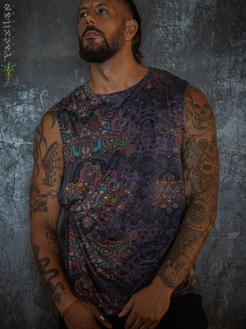 Open Tank Top Men / Supima Cotton - CORALBLAST